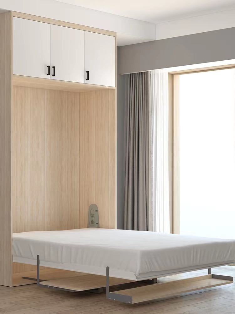 TruComfort SpaceLift Murphy Bed – Built-In Desk & Hidden Storage | Single, Queen, King