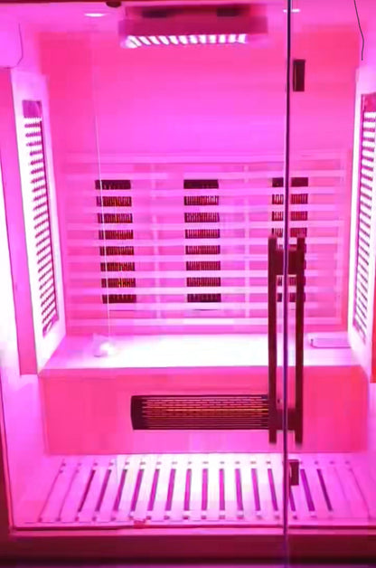 Full-Spectrum LED Sauna Light Panel with App Control
