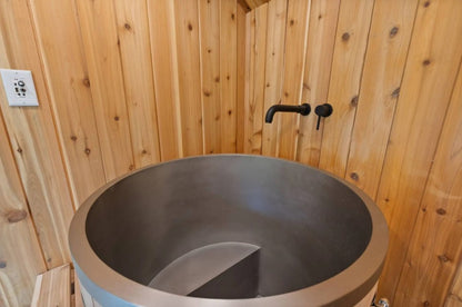 Sweaty Yeti Sauna Plus Barrel Plunge | 6–8 Person Outdoor Cabin