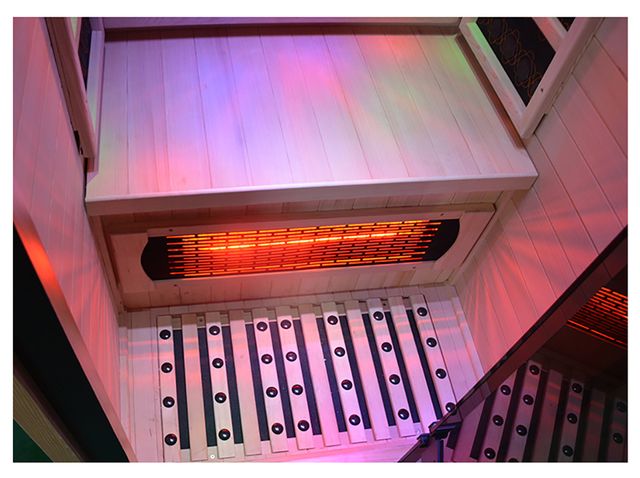 Lumin Infrared Sauna One | 1–2 Person Far-Infrared Indoor Sauna | Canadian Hemlock