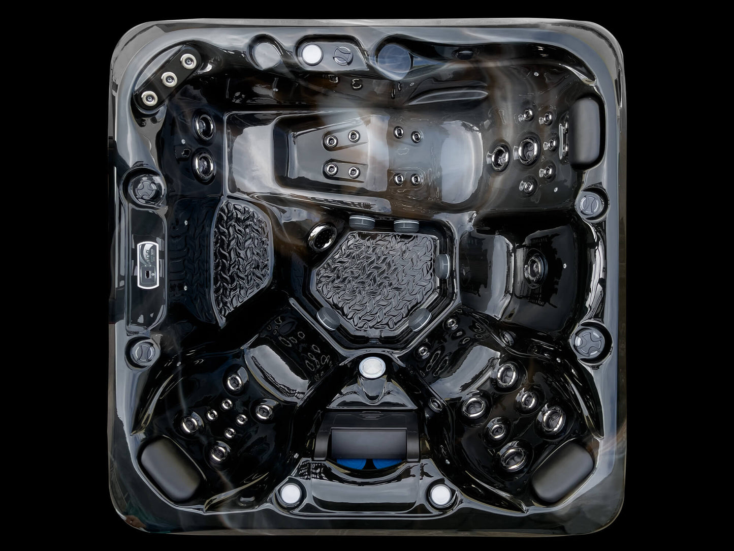 Earthspas Erebus II — 5-Person Hot Tub | 39-Jet Dual-Pump Hydrotherapy Spa