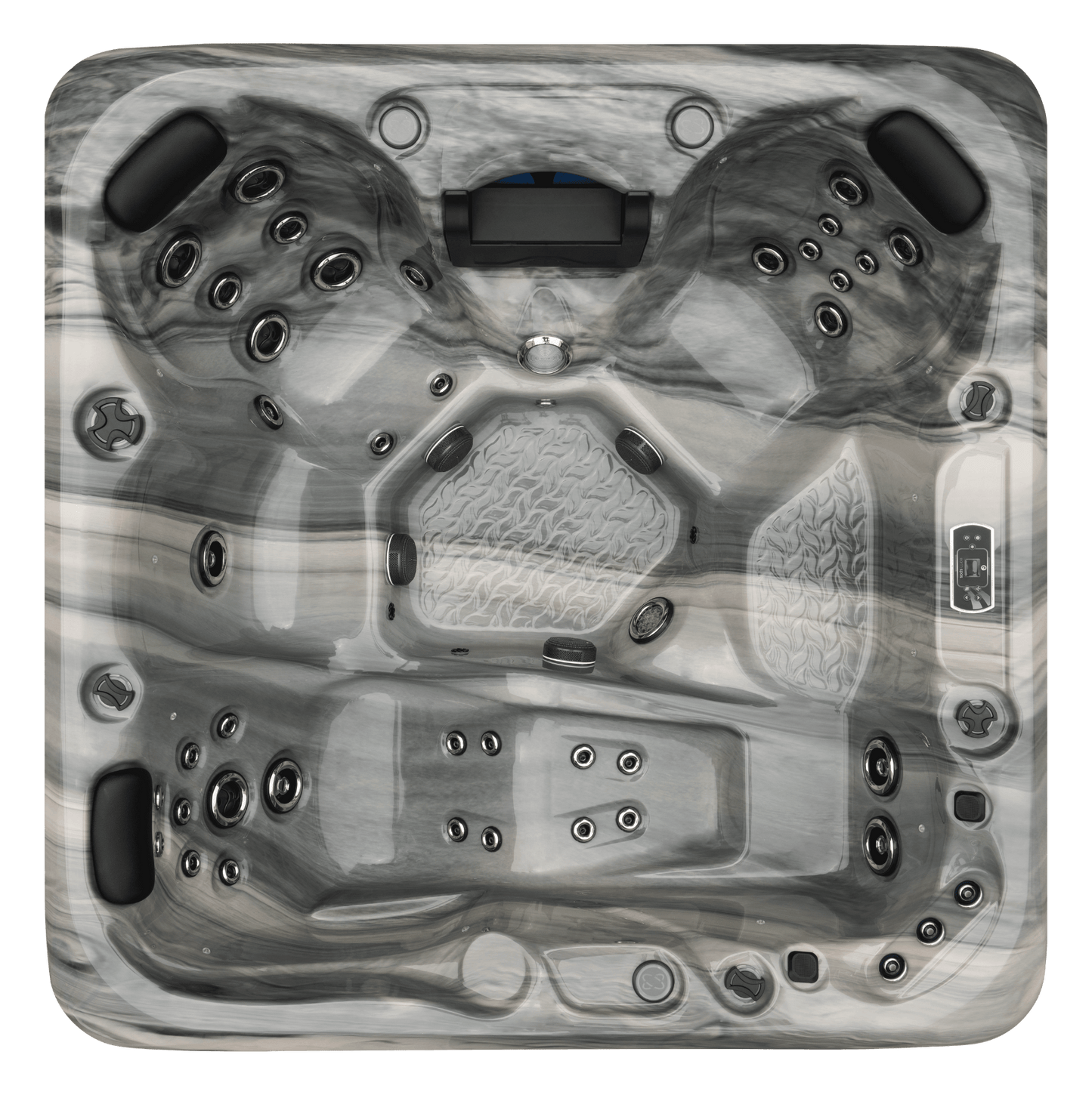 Earthspas Erebus II — 5-Person Hot Tub | 39-Jet Dual-Pump Hydrotherapy Spa