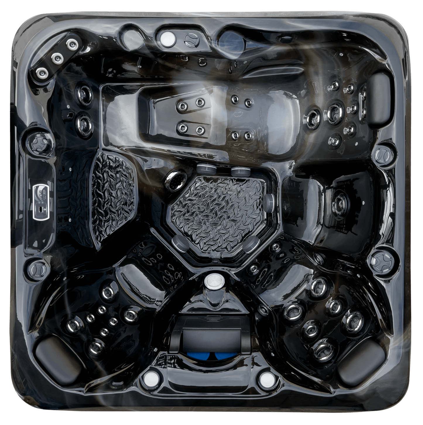 Earthspas Erebus II — 5-Person Hot Tub | 39-Jet Dual-Pump Hydrotherapy Spa