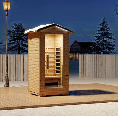Fjordheim Solo 1-Person Infrared Sauna