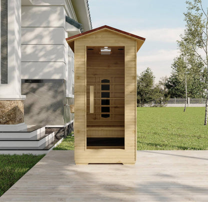 Fjordheim Solo 1-Person Infrared Sauna