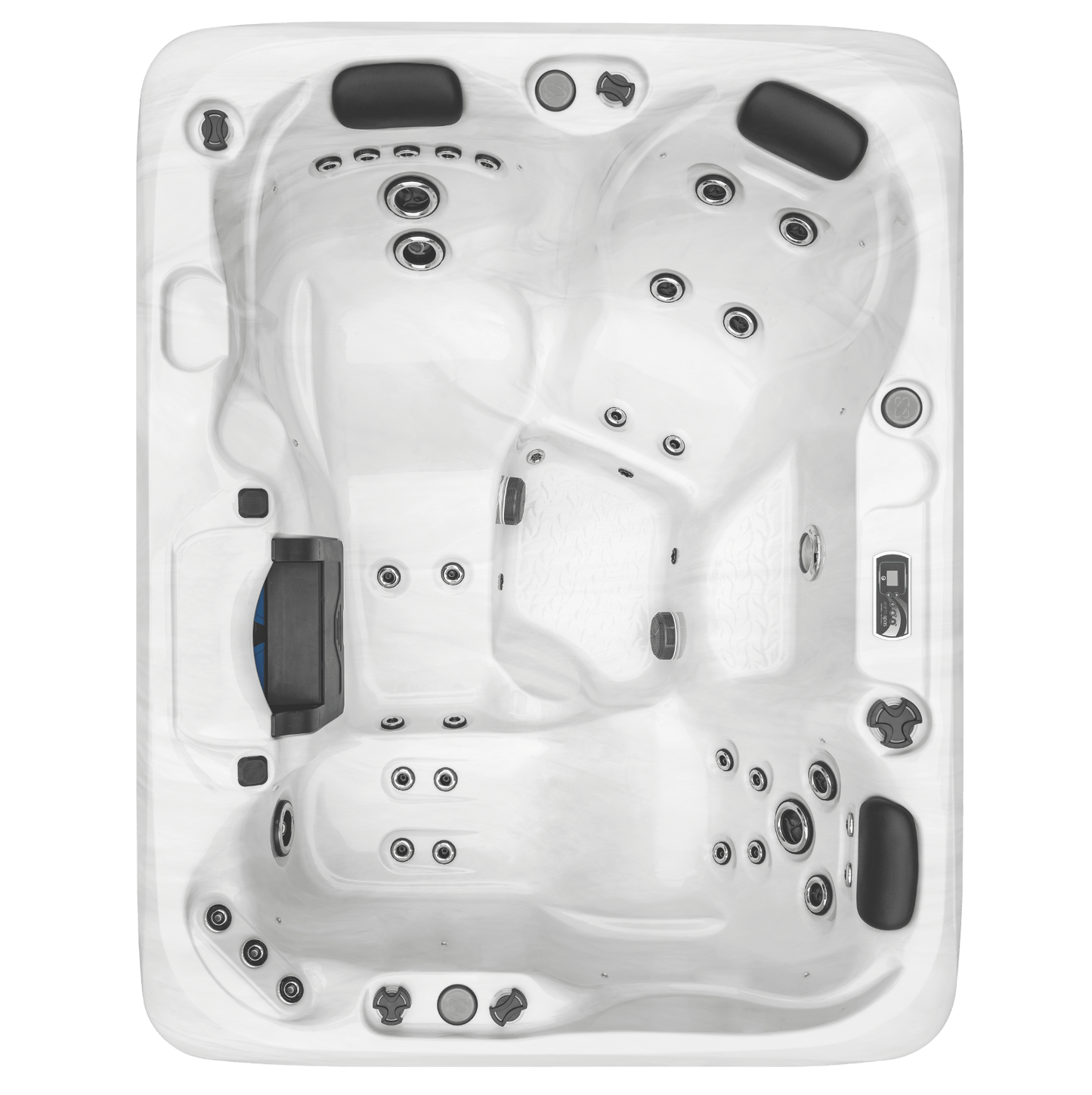 Earthspas Kouri | 3-Person Compact Dual-Lounge Hot Tub