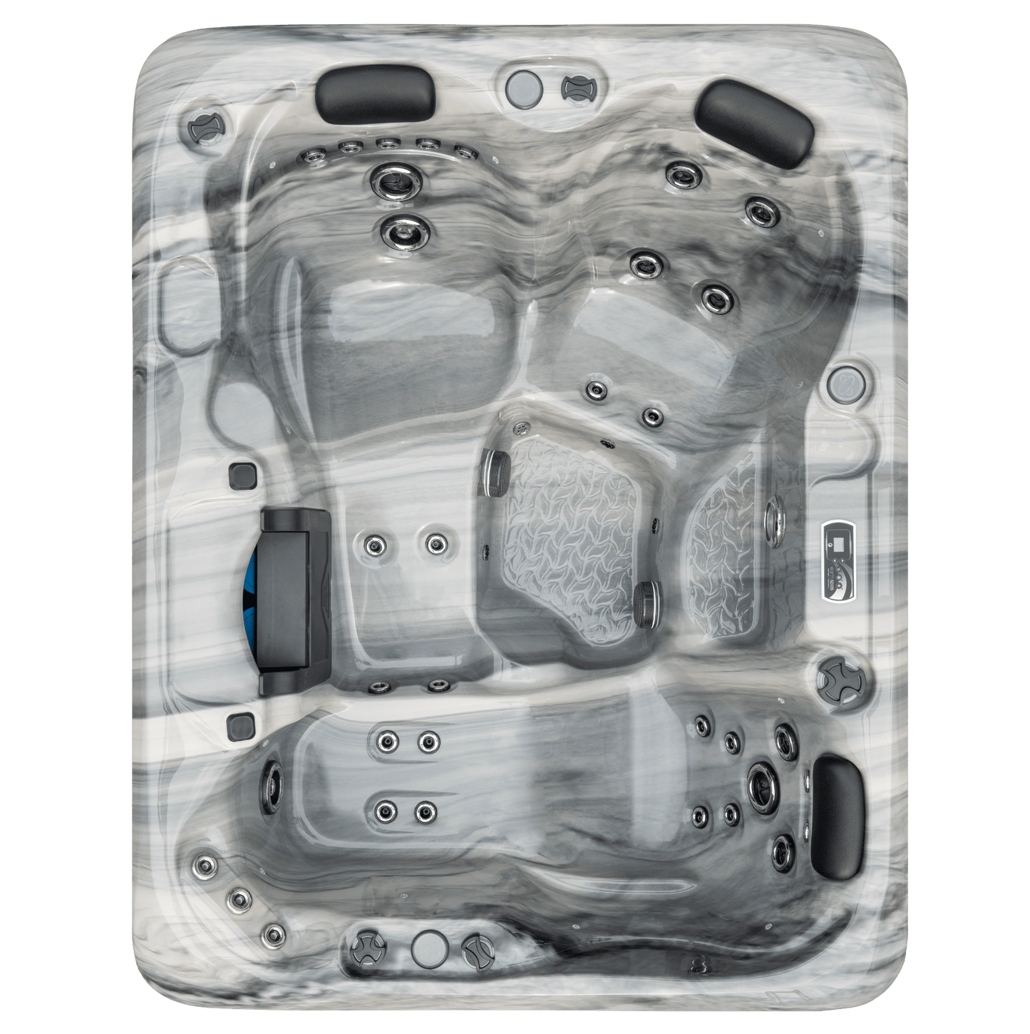 Earthspas Kouri | 3-Person Compact Dual-Lounge Hot Tub