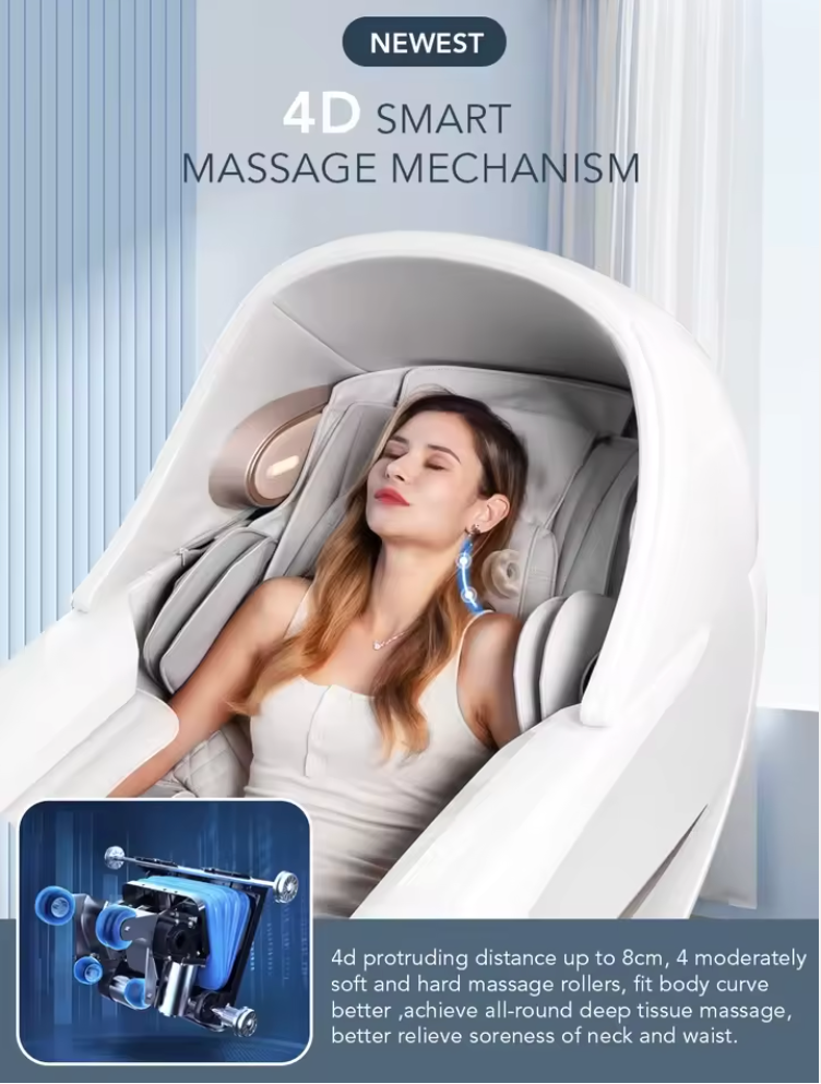 TruComfort OmniSense 4D Massage Chair – Full Body Relief at Home