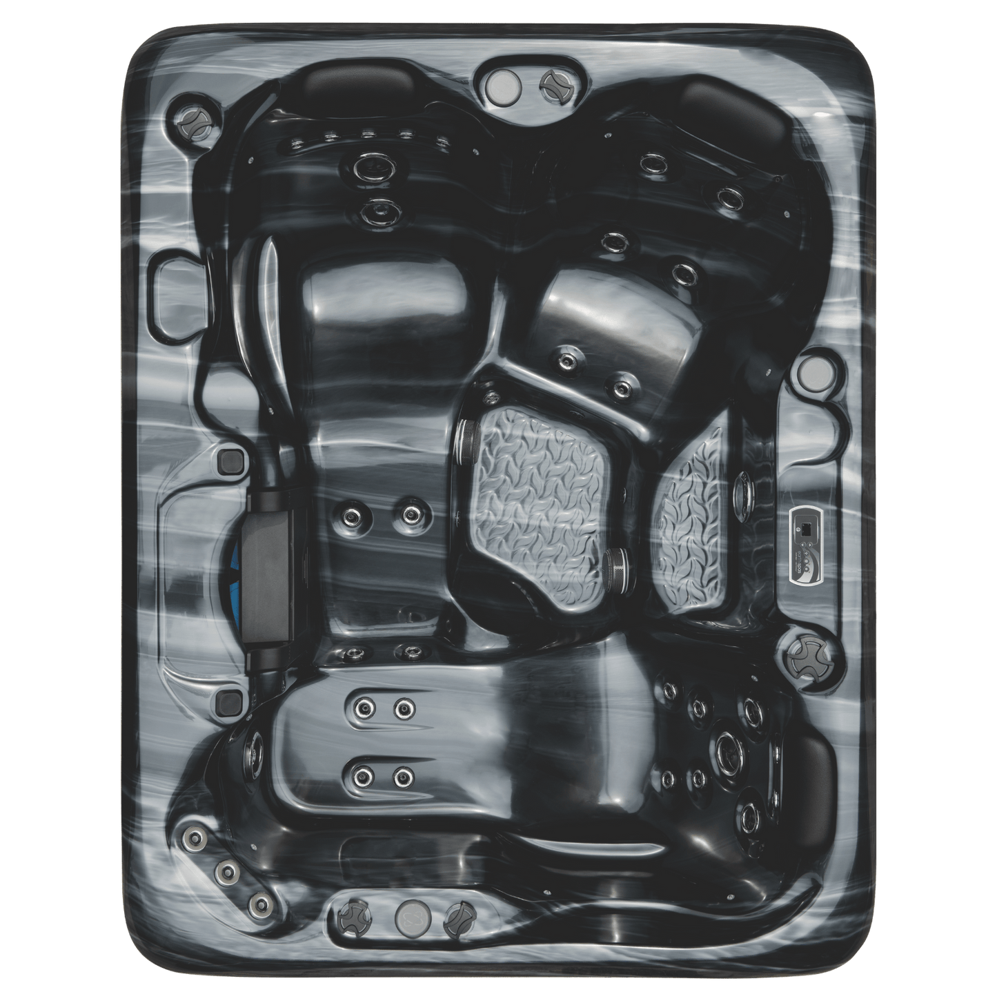 Earthspas Kouri | 3-Person Compact Dual-Lounge Hot Tub