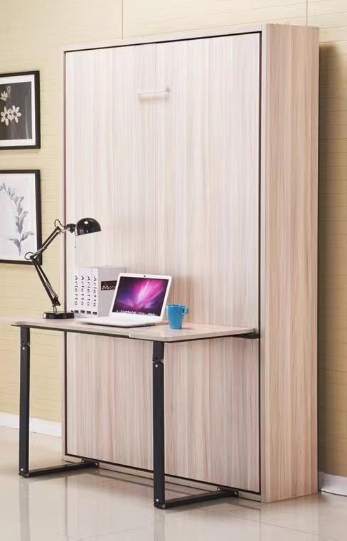 TruComfort SpaceLift Murphy Bed – Built-In Desk & Hidden Storage | Single, Queen, King