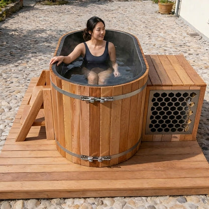 Svalvik Cedar Cold Plunge by Valgard Works