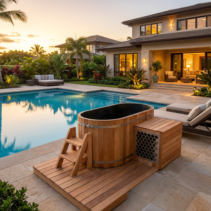 Svalvik Cedar Cold Plunge by Valgard Works