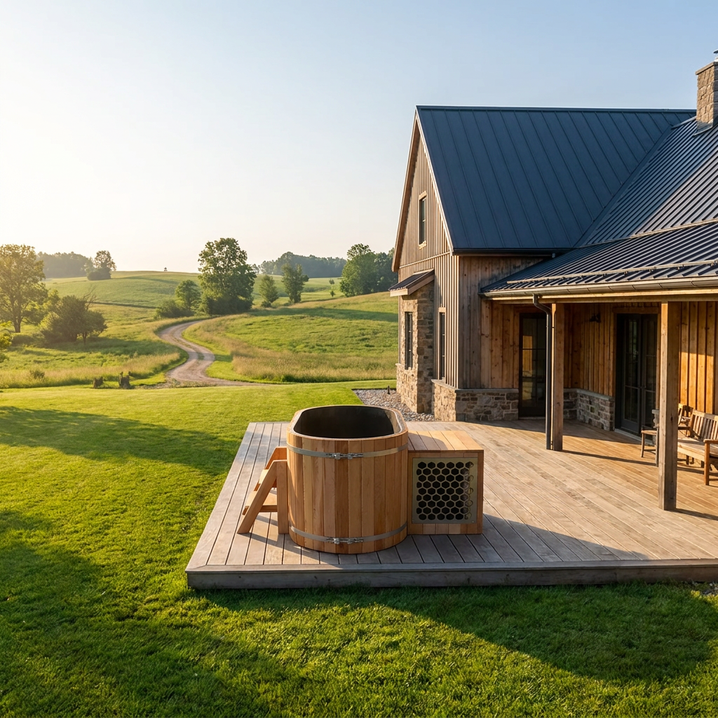 Svalvik Cedar Cold Plunge by Valgard Works