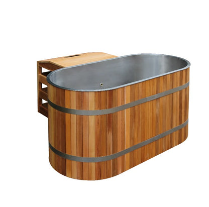 WT-13 2-Person Cedar Cold Plunge Tub with 1HP Chiller