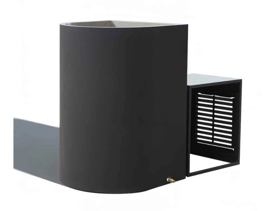 OMNI Ice WT-15 Rectangular Stainless Steel Cold Plunge Tub