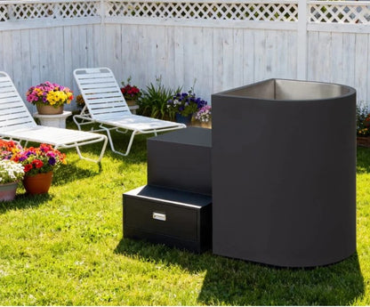OMNI Ice WT-15 Rectangular Stainless Steel Cold Plunge Tub