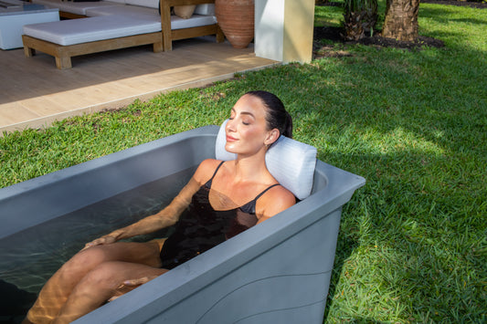 Frozin Cold Plunge Neck Pillow | Ergonomic Ice Bath Headrest
