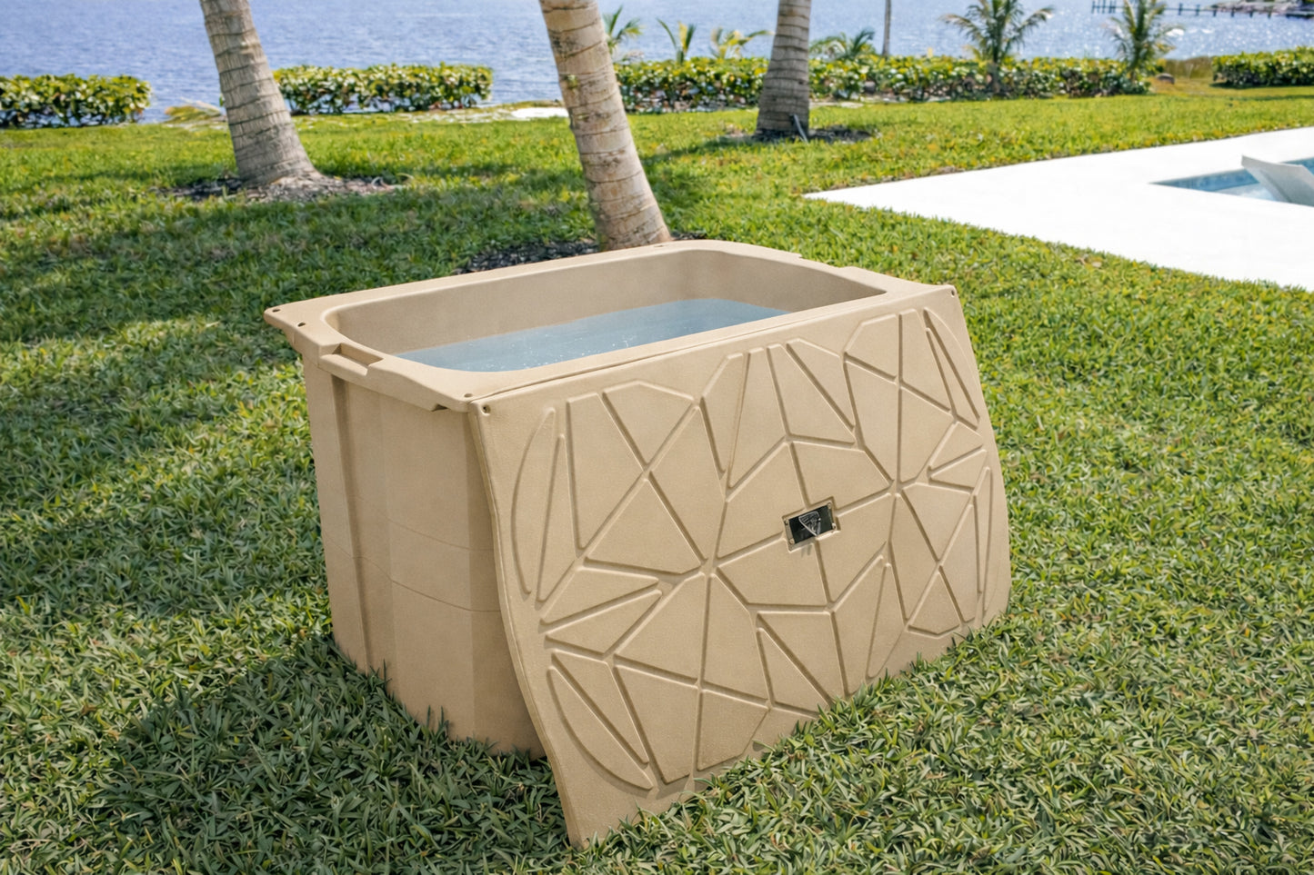 Frozin 400 Cold Plunge Tub | 100-Gallon Insulated Ice Bath | Chiller-Ready
