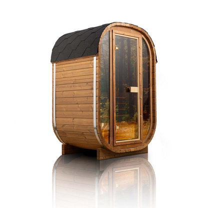 Auris One Luxury Outdoor Cedar Sauna – 1-2 Person