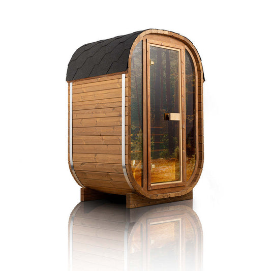 Auris One Luxury Outdoor Cedar Sauna – 1-2 Person