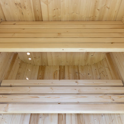 Auris One Luxury Outdoor Cedar Sauna – 1-2 Person
