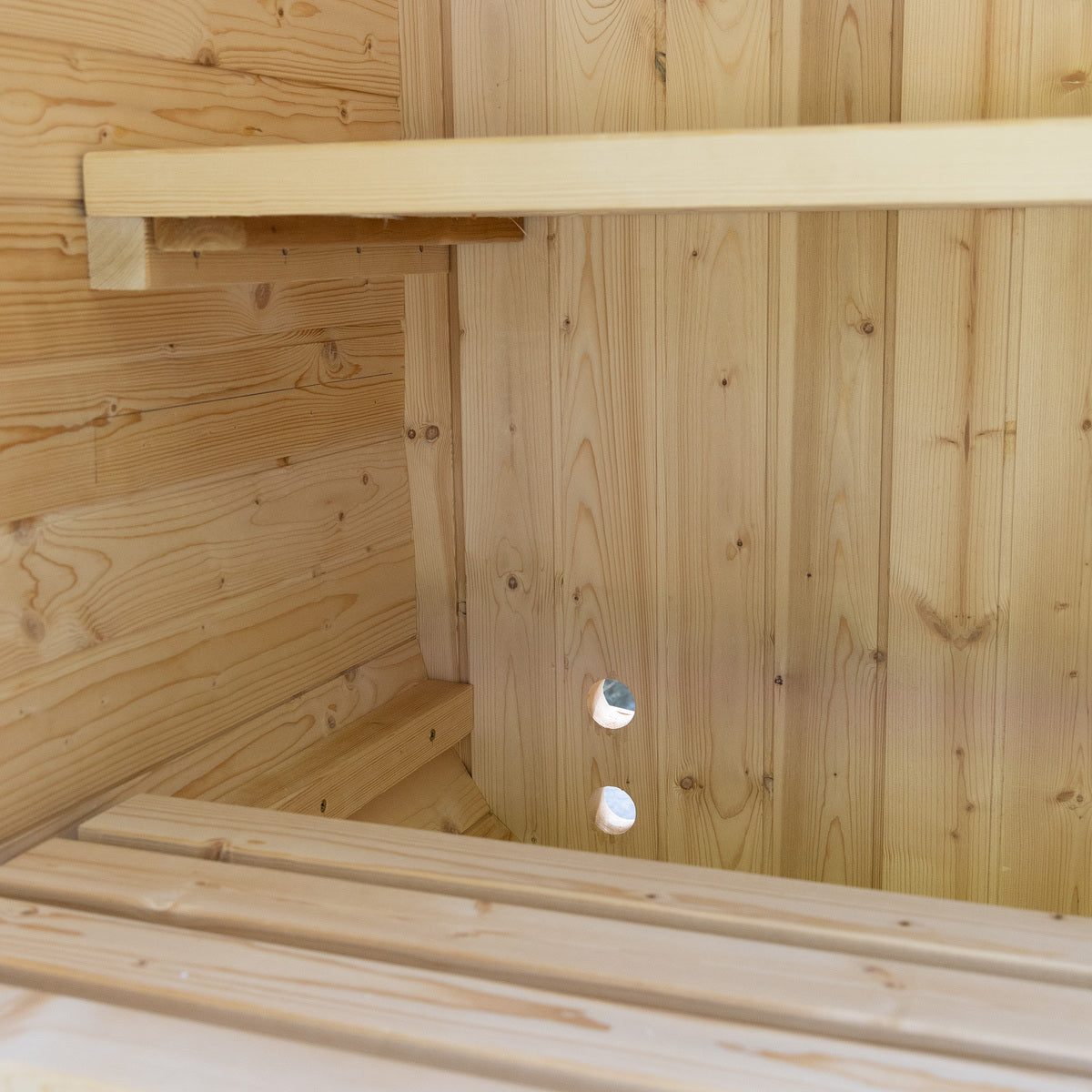 Auris One Luxury Outdoor Cedar Sauna – 1-2 Person