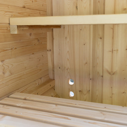 Auris One Luxury Outdoor Cedar Sauna – 1-2 Person