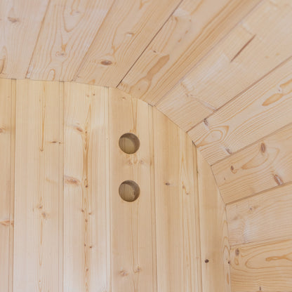 Auris One Luxury Outdoor Cedar Sauna – 1-2 Person