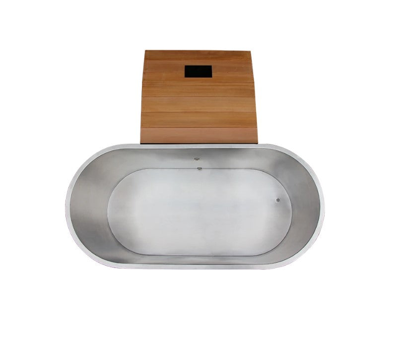 WT-13 2-Person Cedar Cold Plunge Tub with 1HP Chiller
